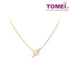 TOMEI Minimalistic Lusso Italia Necklace, Yellow Gold 916