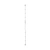 TOMEI Bead Bracelet, White Gold 585