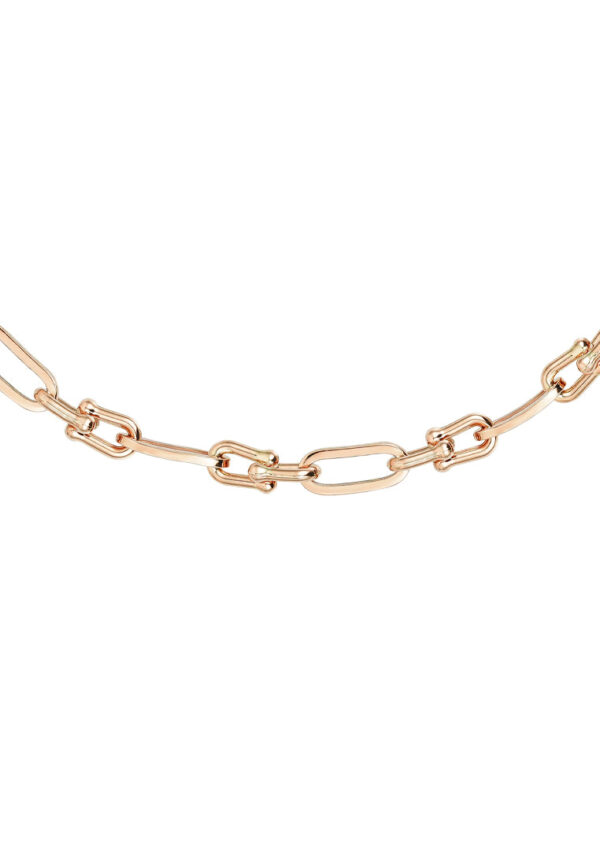 TOMEI Buckle Bracelet, Rose Gold 585