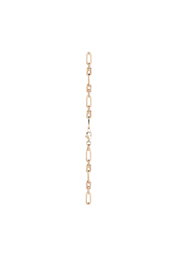 TOMEI Buckle Bracelet, Rose Gold 585