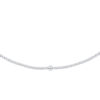 TOMEI Bead Bracelet, White Gold 585