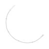 TOMEI Bead Bracelet, White Gold 585
