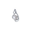TOMEI Espoir Pearl Pendant, White Gold 375