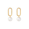 TOMEI Akoya Pearl Earrings, Yellow Gold 750