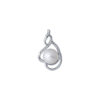 TOMEI Espoir Pearl Pendant, White Gold 375