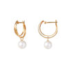 TOMEI Akoya Pearl Earrings, Yellow Gold 750