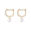 TOMEI Akoya Pearl Earrings, Yellow Gold 750