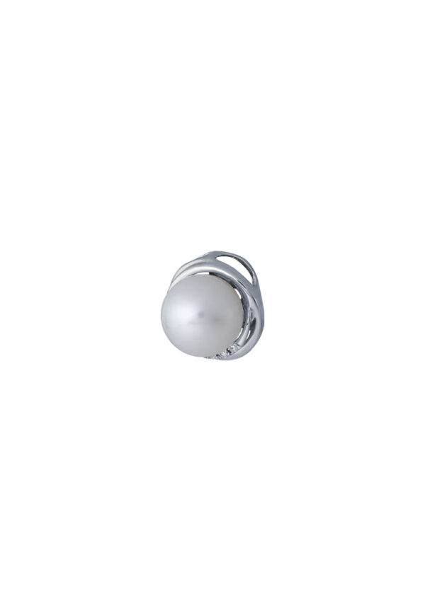 TOMEI Espoir Pearl Pendant, White Gold 375