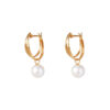 TOMEI Akoya Pearl Earrings, Yellow Gold 750
