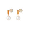 TOMEI Akoya Pearl Earrings, Yellow Gold 750
