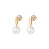 TOMEI Akoya Pearl Earrings, Yellow Gold 750