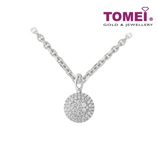 TOMEI Celina Pendant, White Gold 750 (P5192)
