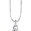 TOMEI Love Lock Forever Collection Diamond Set, White Gold 750