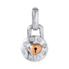 TOMEI Love Lock Forever Collection Diamond Set, White Gold 750