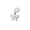 Elegantly Dandy Ribband Charm | Tomei White Gold 585 (14K) (P5529/MF299)