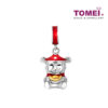 TOMEI God Of Fortune Charm, White Gold 585
