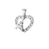 TOMEI Enchanted Love Pendant, White Gold 585