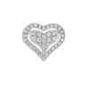 TOMEI Diamond Pendant Set I White Gold 585