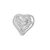 TOMEI Diamond Pendant Set I White Gold 585