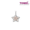 TOMEI Magical Diamond Pendant I White and Rose Gold 750 (18K) (P6243WR)