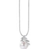 TOMEI Pearl Pendant Set, White Gold 585