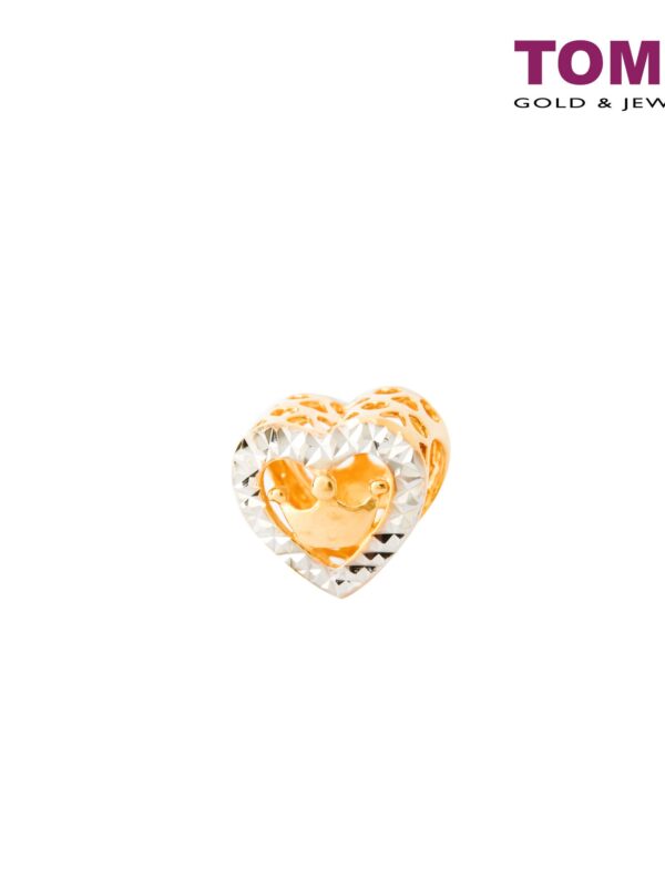 Queen of My Heart Charm | Tomei Yellow Gold 916 (22K)