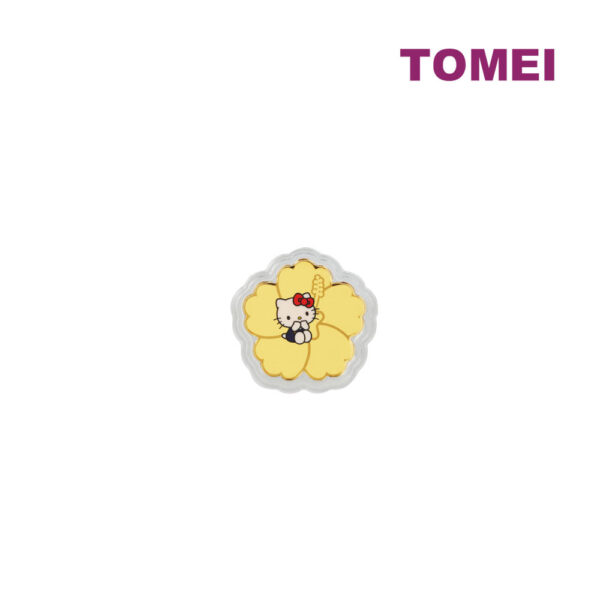 TOMEI Hello Kitty Hibiscus Gold Coin, Yellow Gold 999