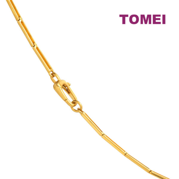 TOMEI Diamond Cut Collection Vogue Style Necklace, Yellow Gold 916