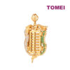 TOMEI Dragon & Tiger Abacus Pendant, Yellow Gold 916