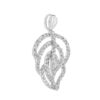 TOMEI Foliage of Dazzling Splendour Pendant, Diamond White Gold 750