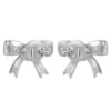TOMEI Dazzle Bow Earrings, Diamond White Gold 750 (E2148)