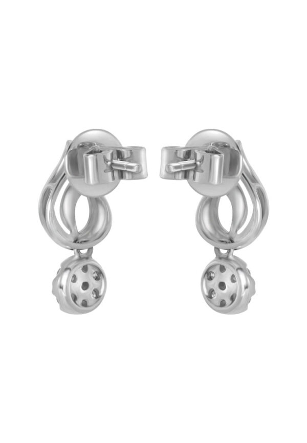 TOMEI Elida Earrings, Diamond White Gold 750 (E870)