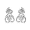 TOMEI Earrings, Diamond White Gold 750 (E1044)