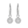 TOMEI Earrings, Diamond White Gold 750 (E965)