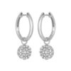 TOMEI Earrings, Diamond White Gold 750 (E965)