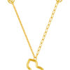 TOMEI Dainty Gourd Necklace, Yellow Gold 916