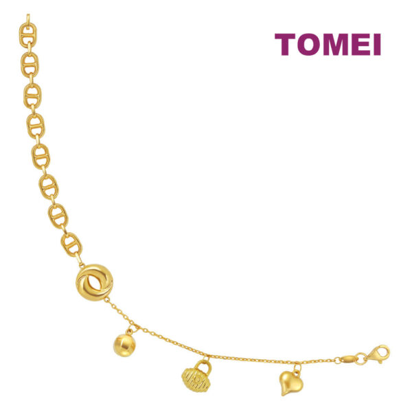 TOMEI Lusso Italia Bracelet, Yellow Gold 916