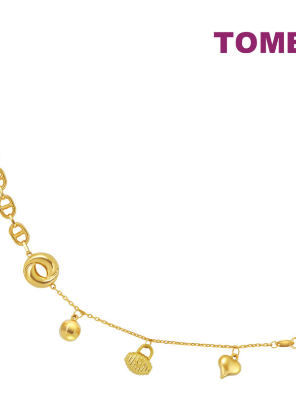 TOMEI Lusso Italia Bracelet, Yellow Gold 916