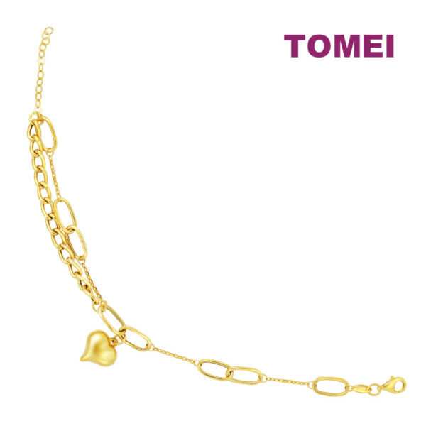 TOMEI Lusso Italia Bracelet, Yellow Gold 916