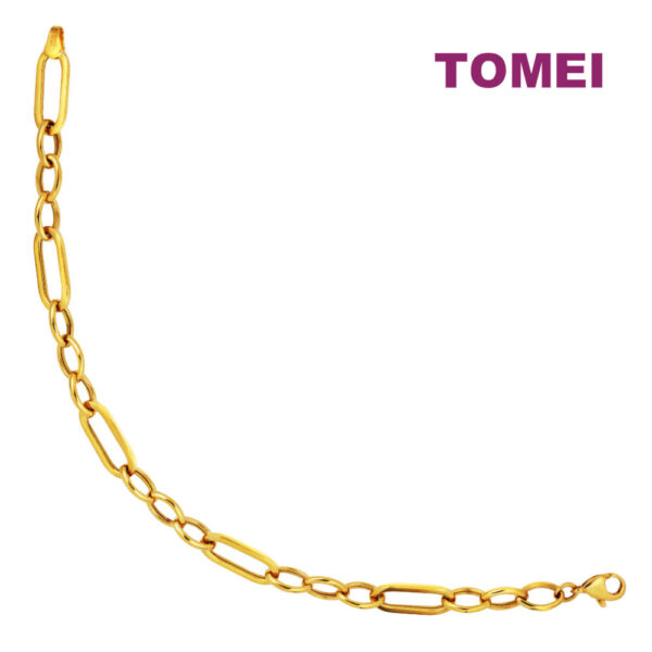 TOMEI Lusso Italia Bracelet, Yellow Gold 916