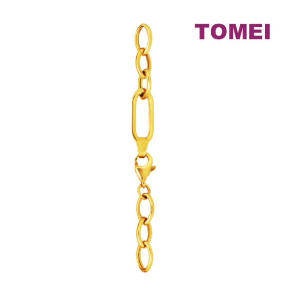 TOMEI Lusso Italia Bracelet, Yellow Gold 916