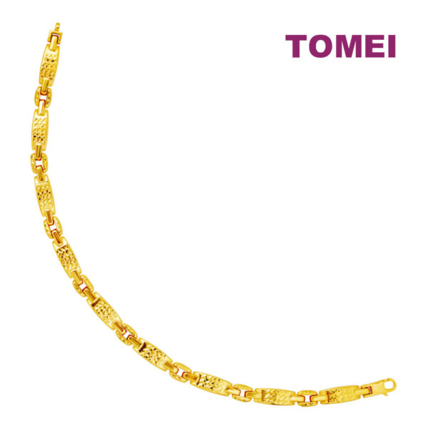 TOMEI Lusso Italia Linked Bracelet, Yellow Gold 916
