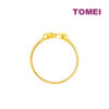 TOMEI Lusso Italia Ribbon Bow Ring, Yellow Gold 916