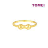 TOMEI Lusso Italia Ribbon Bow Ring, Yellow Gold 916