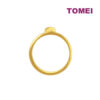 TOMEI Lusso Italia Lightning Ring, Yellow Gold 916