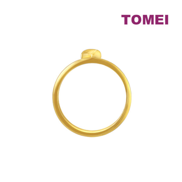 TOMEI Lusso Italia Lightning Ring, Yellow Gold 916