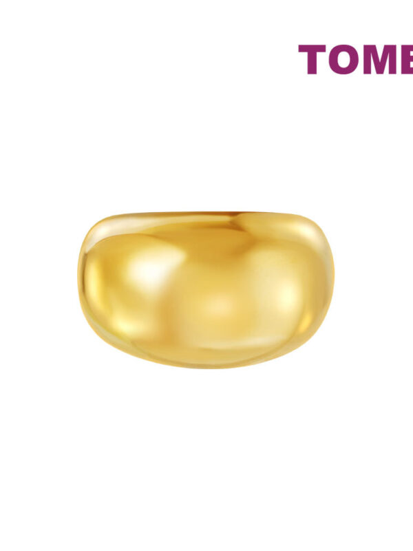 TOMEI Lusso Italia Valiant Ring, Yellow Gold 916
