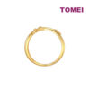 TOMEI Lusso Italia Cross Chains Ring, Yellow Gold 916