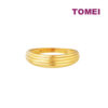 TOMEI Lusso Italia Layered Ring, Yellow Gold 916