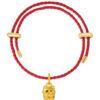 TOMEI Pink Ear Cat Charm, Yellow Gold 999 (5D)